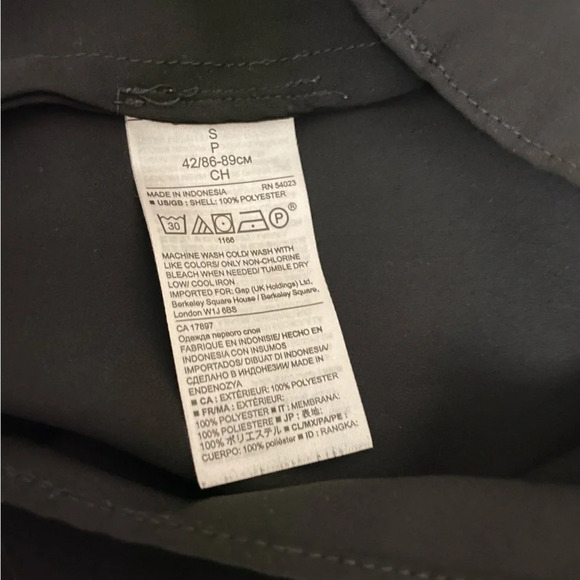 Banana Republic- Women’s  Small Black Chiffon Blouse - Picture 6 of 9